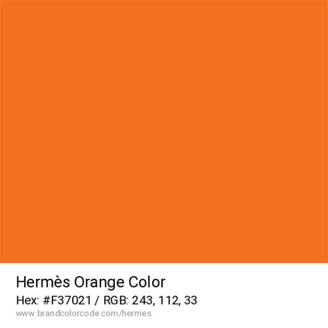 Hermes orange pantone color